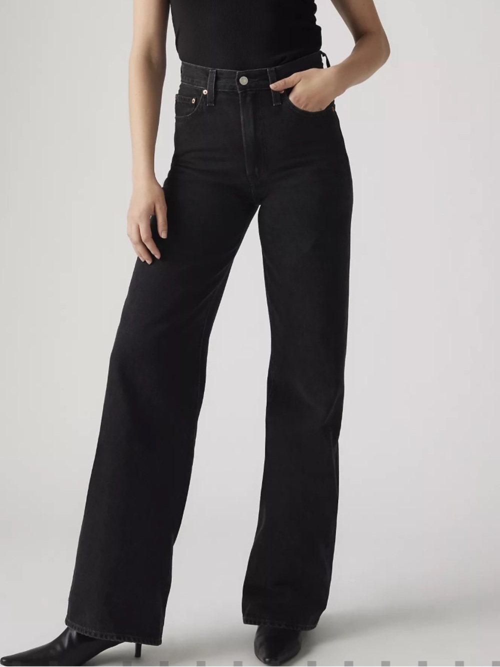 Levi's Ribcage Wide-Leg Jeans